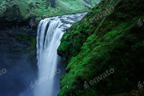Preview: Famous Skogafoss waterfall