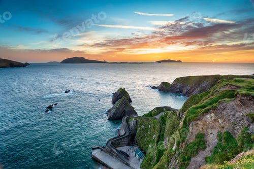 Preview: Sunset over Dunquin Pier
