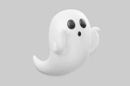 Preview: Cartoon ghost decoration