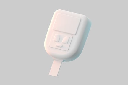 Preview: Cartoon blood glucose meter