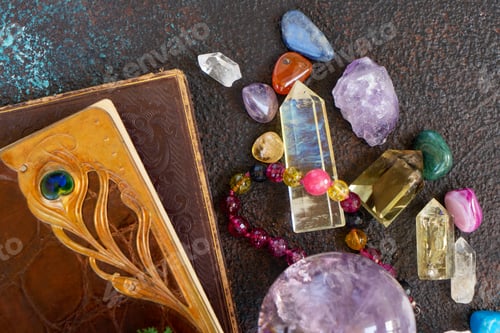 Preview: Healing crystals concept