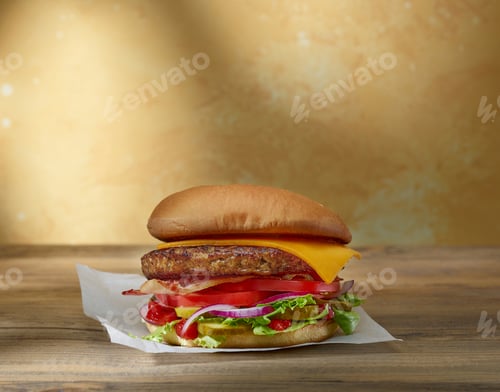 Preview: fresh tasty burger