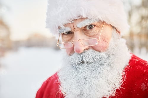 Preview: Serious Santa Claus Close Up