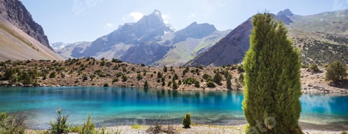 Preview: Fann mountains lake