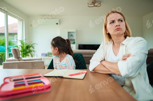 Preview: Conflict during family time in a bright living room