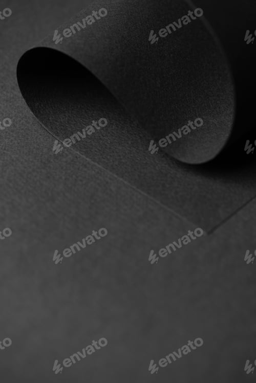 Preview: Abstract Black Paper Background
