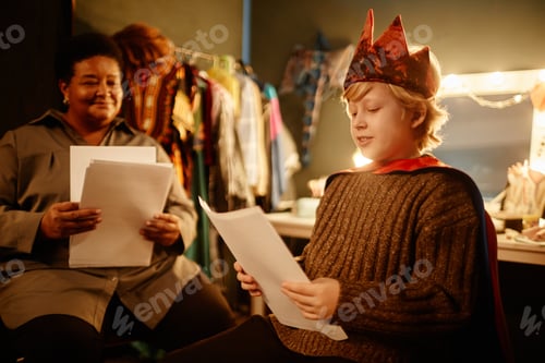 Preview: Coaching a Young Actor for Theater Performance