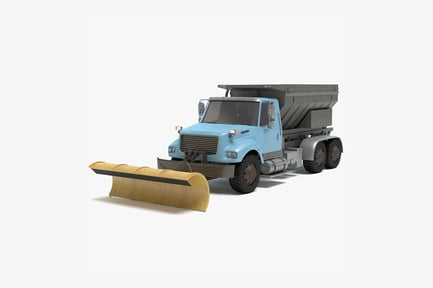 Preview: Heavy Duty Snow Plow Truck