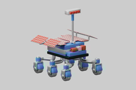 Preview: Cartoon rover character