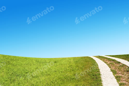 Preview: Dirty rural road in countryside