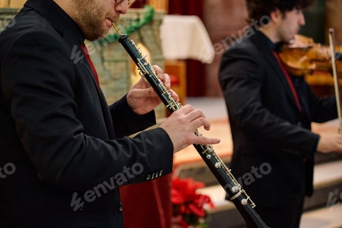 Preview: Musicians perform beautiful concert in a historic church during the festive season