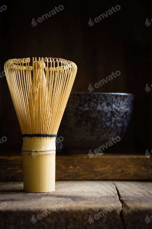 Preview: Japanese Matcha Tea Whisk and Bowl