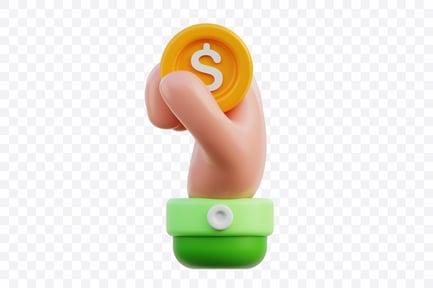 Preview: Hand Holding Coin