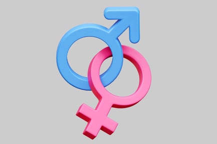 Preview: Gender Symbols Embracing, Love And Relationship