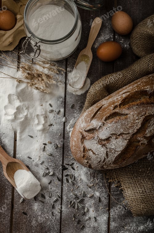 Preview: Rustic bread wheat-rye