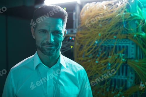 Preview: Server Technician Portrait
