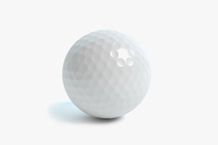 Preview: Standard Golf Ball with Dimples