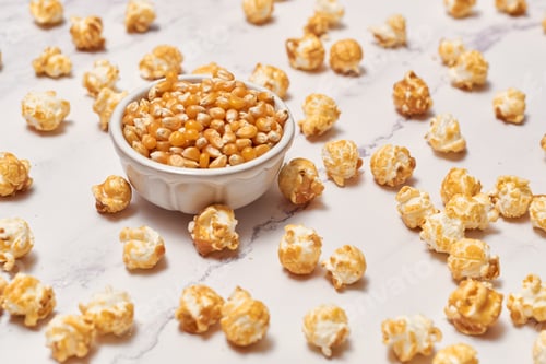 Preview: Homemade Fresh Popped Caramel Pop Corn