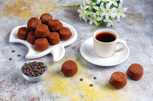 Preview: Mini chocolate cakes.