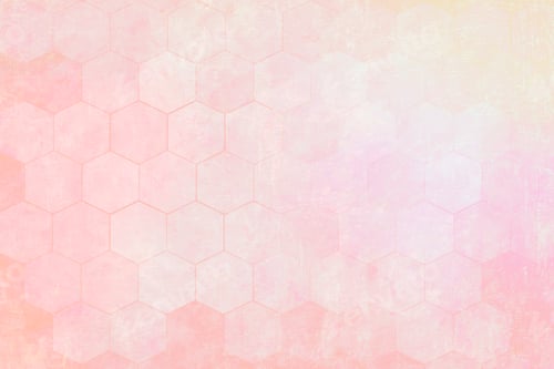 Preview: Pink hexagon patterned background