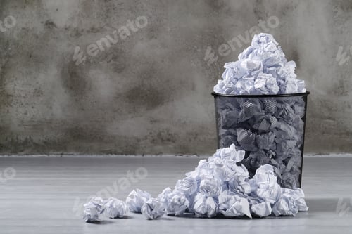 Vorschau: Zerknittertes Papier