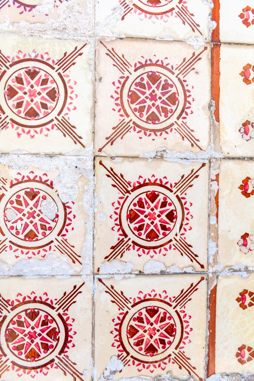 Preview: Walls with tiles Azulejo in Portugal