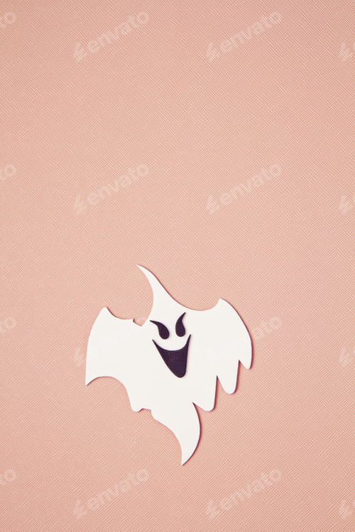 Preview: Top view of Halloween decoration with plastic bats. Party, invitation, halloween decoration