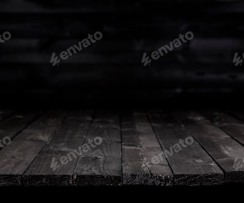 Preview: Dark wooden table for product