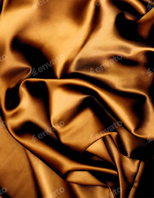 Preview: Closeup of rippled silk fabric