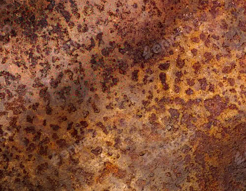 Preview: Close-up of a heavily rusted metal surface with rich textures and varied shades of brown