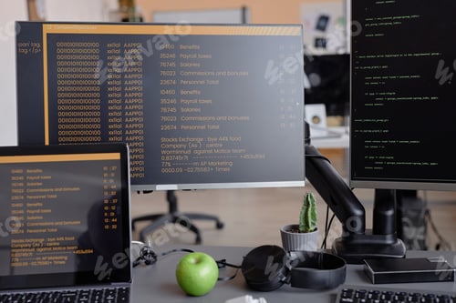 Preview: Computer Screens Showing Lines of Code