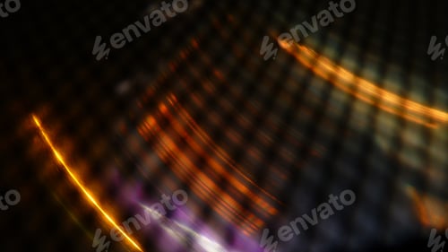 Preview: Abstract shot of colorful lights on a black background with cutting-edge shooting technology