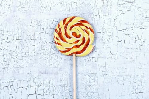 Preview: Large Bright Round Candy On A Stick Lies