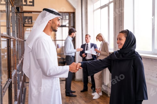 Preview: Multiethnic business team meeting in the office