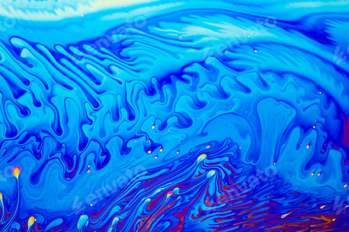 Preview: Psychedelic multicolored background abstract. Photo macro shot of soap bubbles