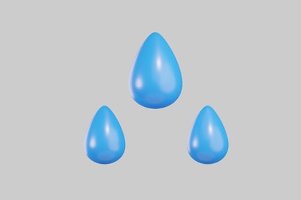 Preview: Cartoon water drops