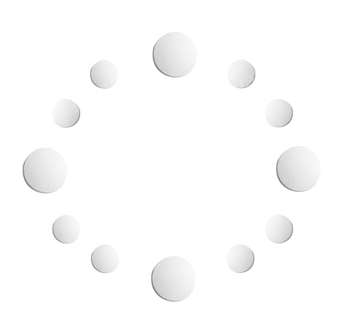 Preview: watch made up out of white tablets