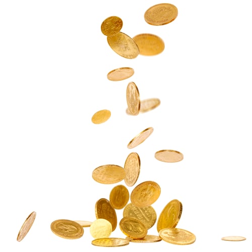 Preview: Falling Gold Coins