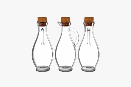Preview: Glass bottles with cork stoppers