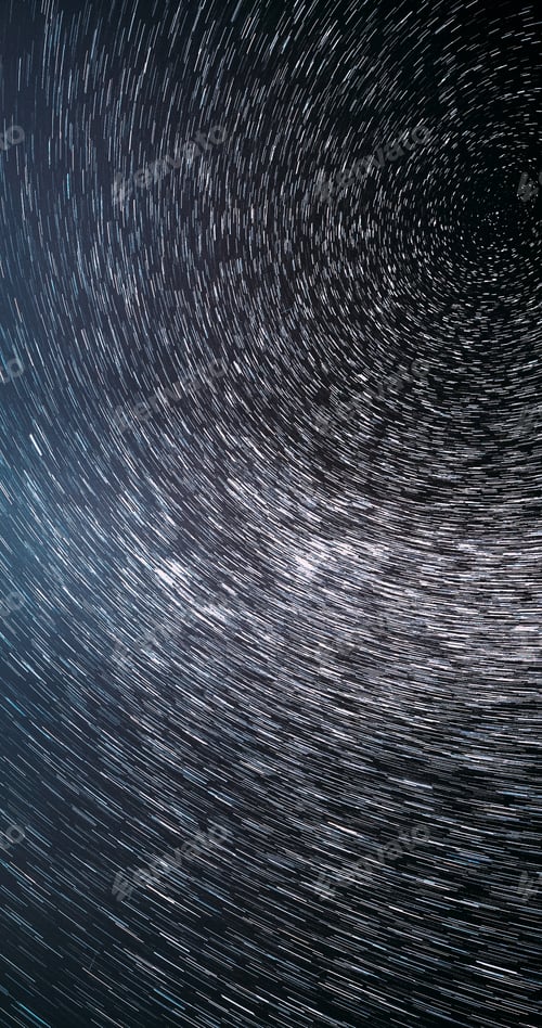 Preview: Trails Of Stars. Bewitching Illusion Of Star Trails.