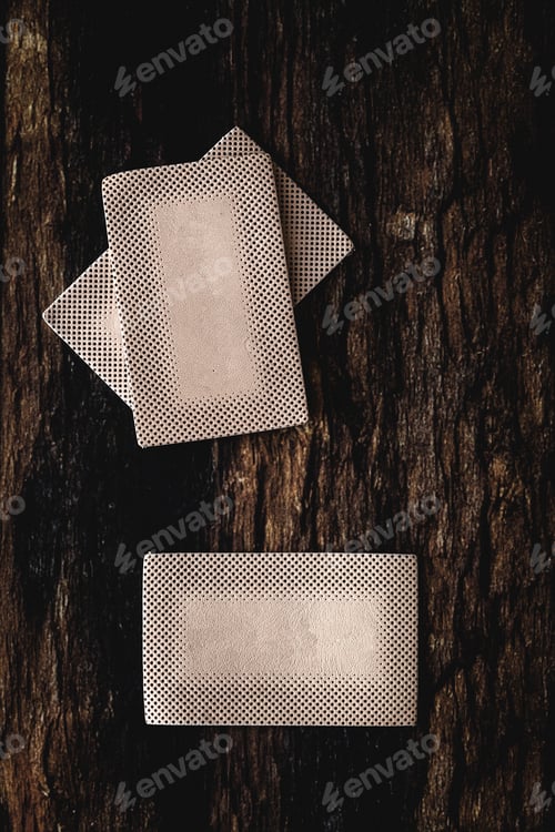 Preview: Natural leather labels for price or advertising