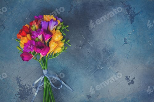Preview: Fresh freesia flowers