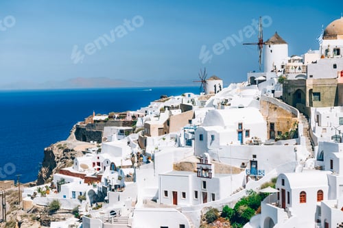 Preview: Oia Village View, Santorini Island, Greece