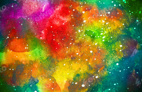 Preview: The Background Image On The Canvas Strokes Of Oil Paint