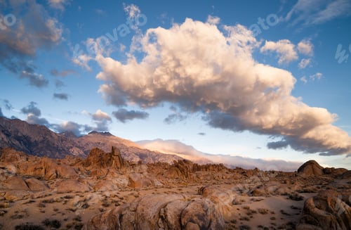 Preview: Golden Rocks Alabama Hills Sierra Nevada Range California