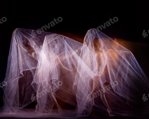 Preview: The sensual and emotional dance of beautiful ballerina