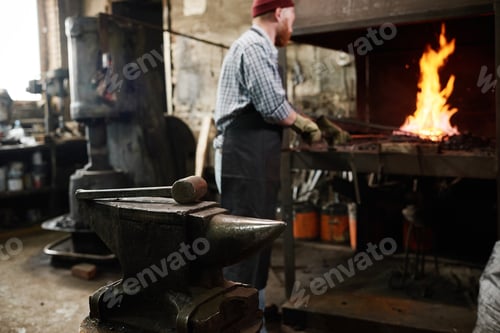 Preview: Work tools for blacksmith in the workshop