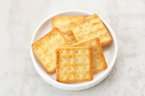 Preview: Sugar coated biscuits, also known as malkist