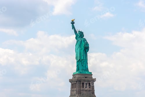 Preview: Located in the middle of New York City, the Statue of Liberty is in front of you.