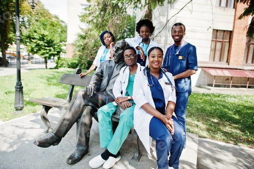 Preview: African doctor students